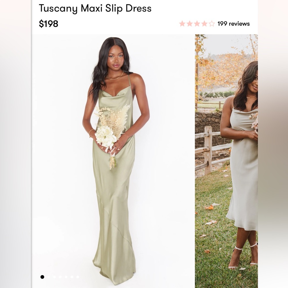 Show Me Your MuMu bridesmaid dress